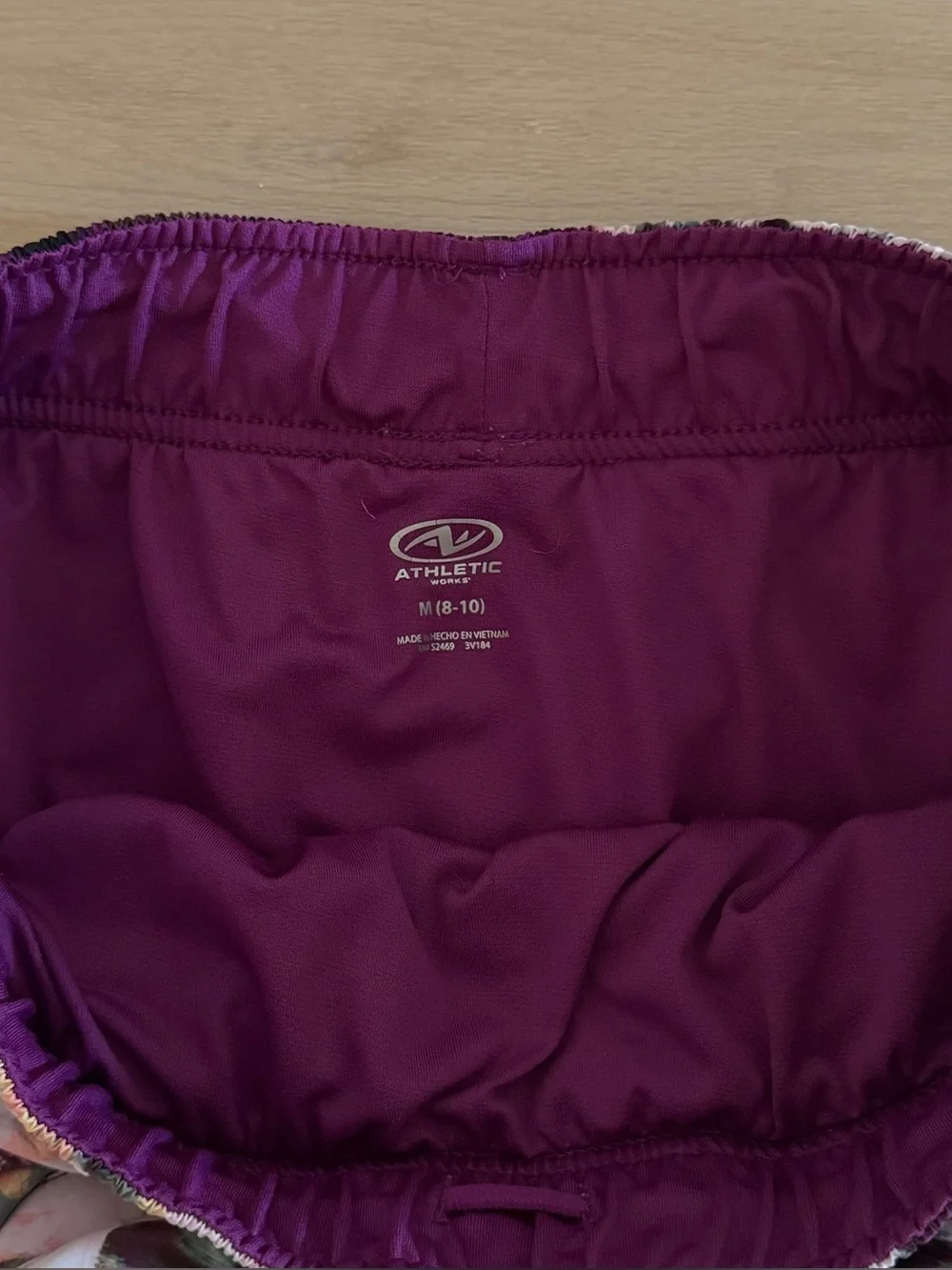 Lot of 2 Womens Athletic Works Running Athleisure Shorts Size M (8-10)